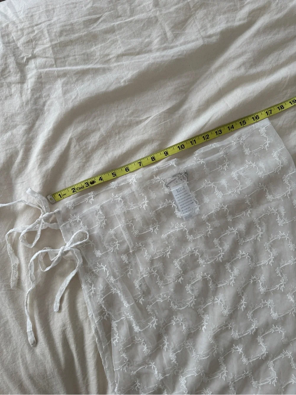 Free People Lace Wrap Sarong | OS | NWOT - Picture 7 of 9